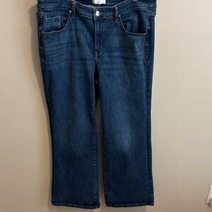 Lane Bryant mid rise boot jeans size 18